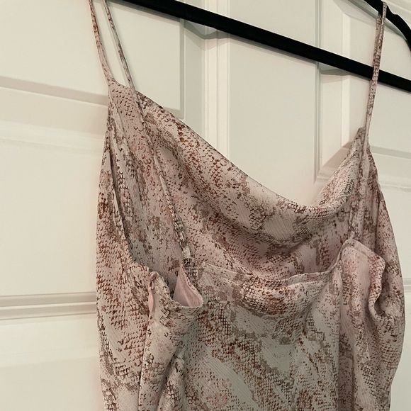 Snakeskin Mini Dress - Picture 3 of 6